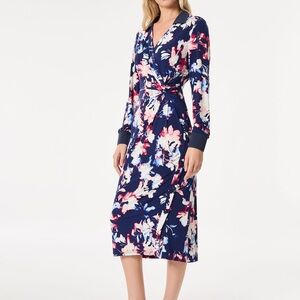 Floral Wrap Dress